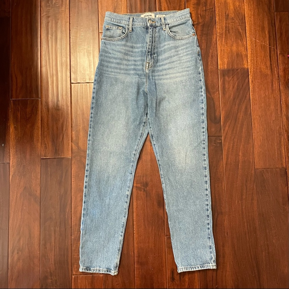 New Look Super High Waist Mom Jeans Size 8